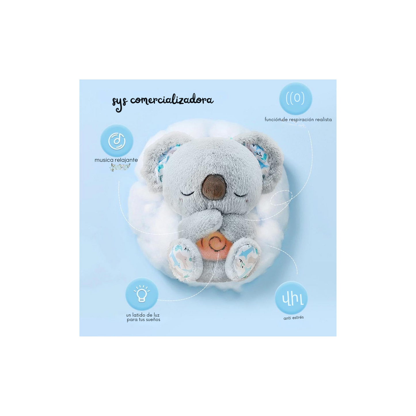 Peluche Koala Que Respira